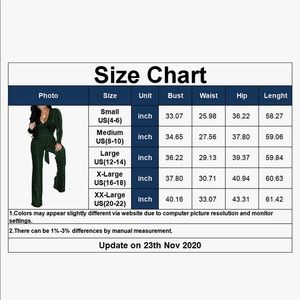 Green jumpsuit plus size 3x brand new never worn